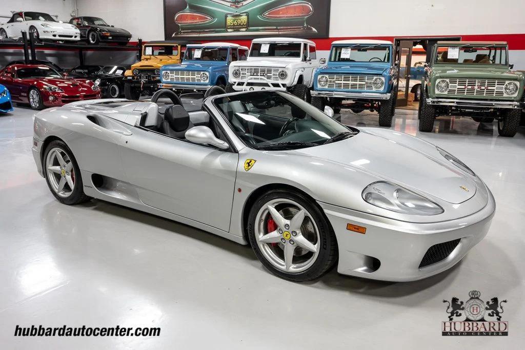 used 2001 Ferrari 360 Spider car, priced at $119,000