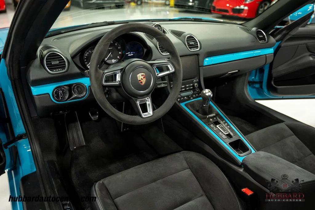 used 2021 Porsche 718 Spyder car, priced at $145,000