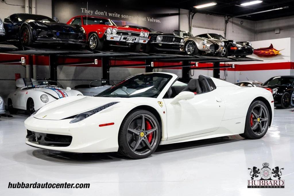 used 2014 Ferrari 458 Spider car, priced at $304,900