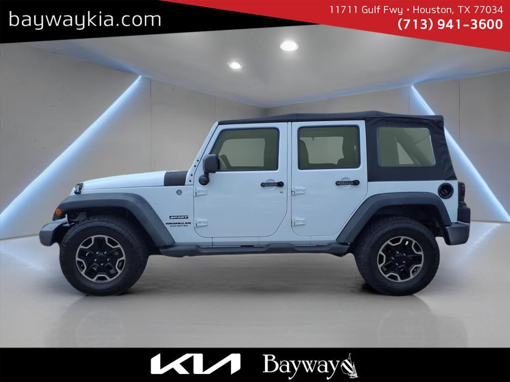 used 2015 Jeep Wrangler Unlimited car, priced at $14,995