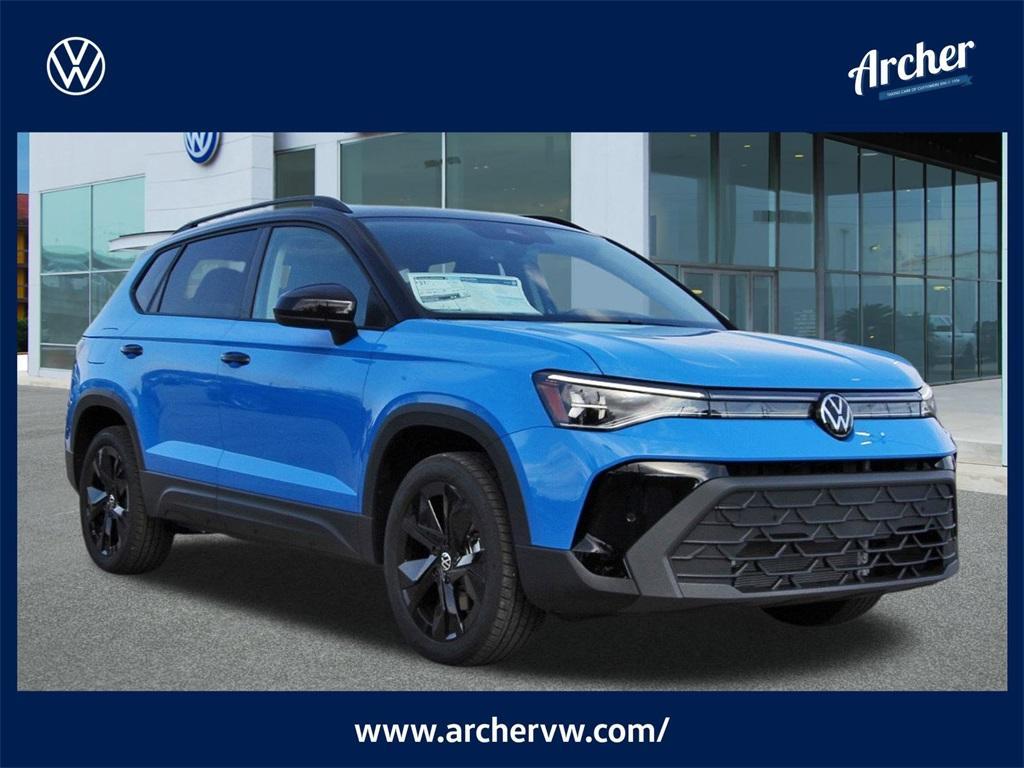 new 2025 Volkswagen Taos car, priced at $33,093