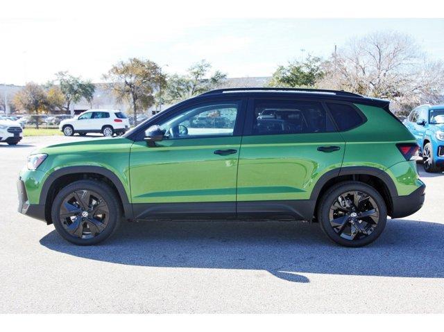 new 2025 Volkswagen Taos car, priced at $33,093