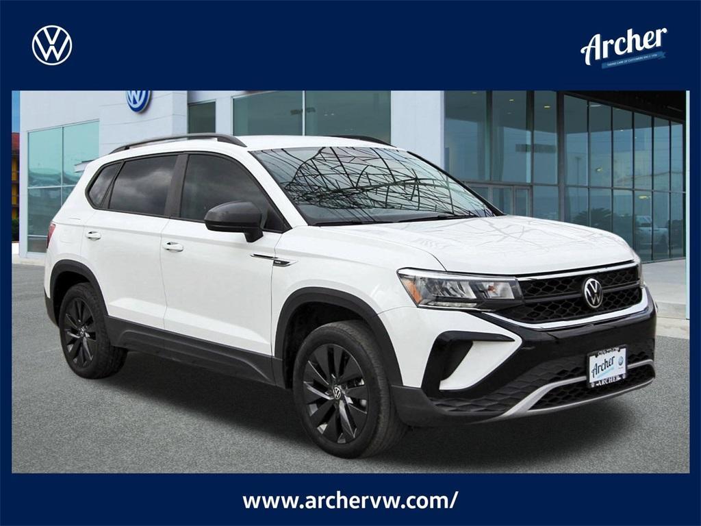 used 2023 Volkswagen Taos car, priced at $19,529