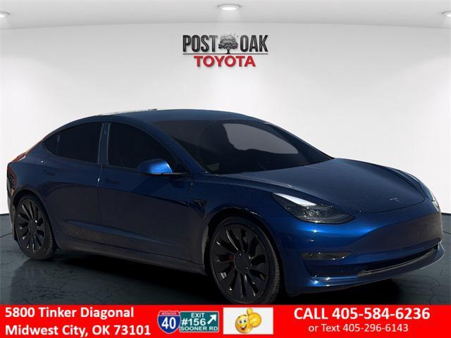 used 2022 Tesla Model 3 car, priced at $25,688