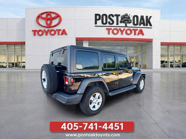 used 2019 Jeep Wrangler Unlimited car, priced at $27,615