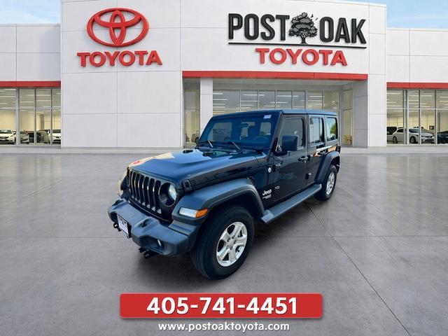 used 2019 Jeep Wrangler Unlimited car, priced at $27,615