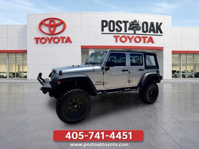 used 2016 Jeep Wrangler Unlimited car, priced at $15,208