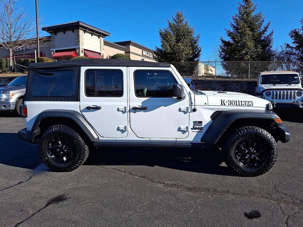 used 2021 Jeep Wrangler Unlimited car, priced at $25,500