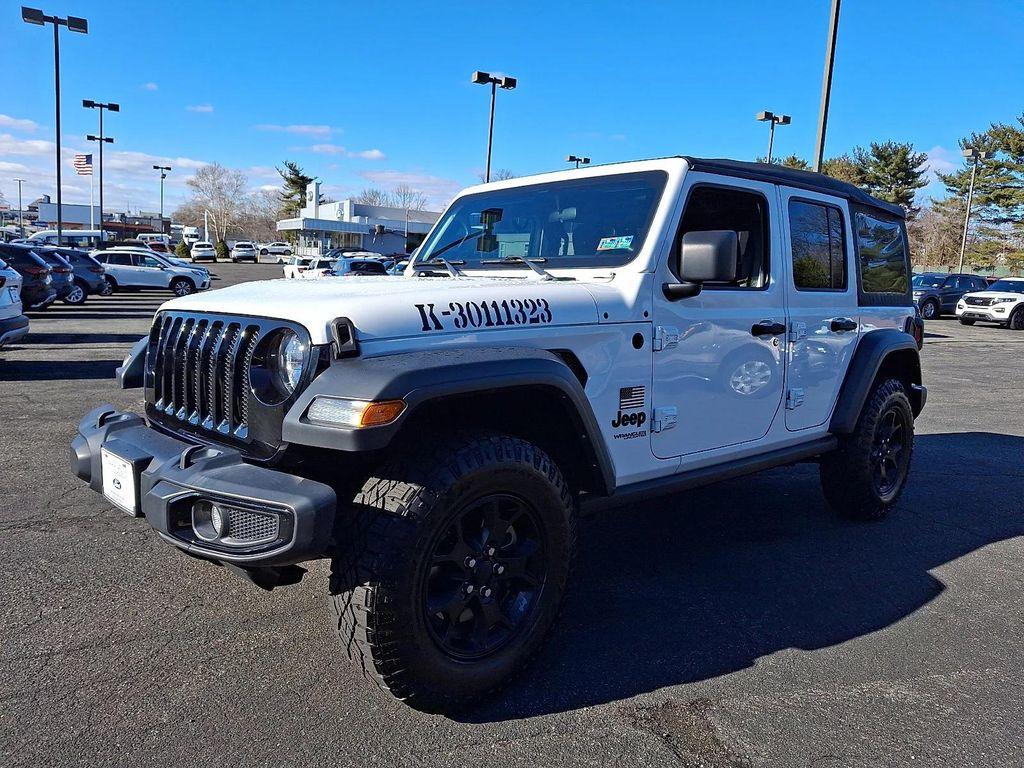 used 2021 Jeep Wrangler Unlimited car, priced at $25,500
