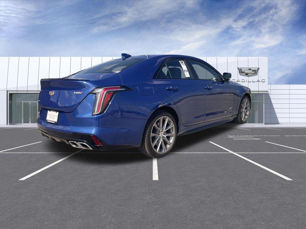 used 2023 Cadillac CT4-V car, priced at $44,520