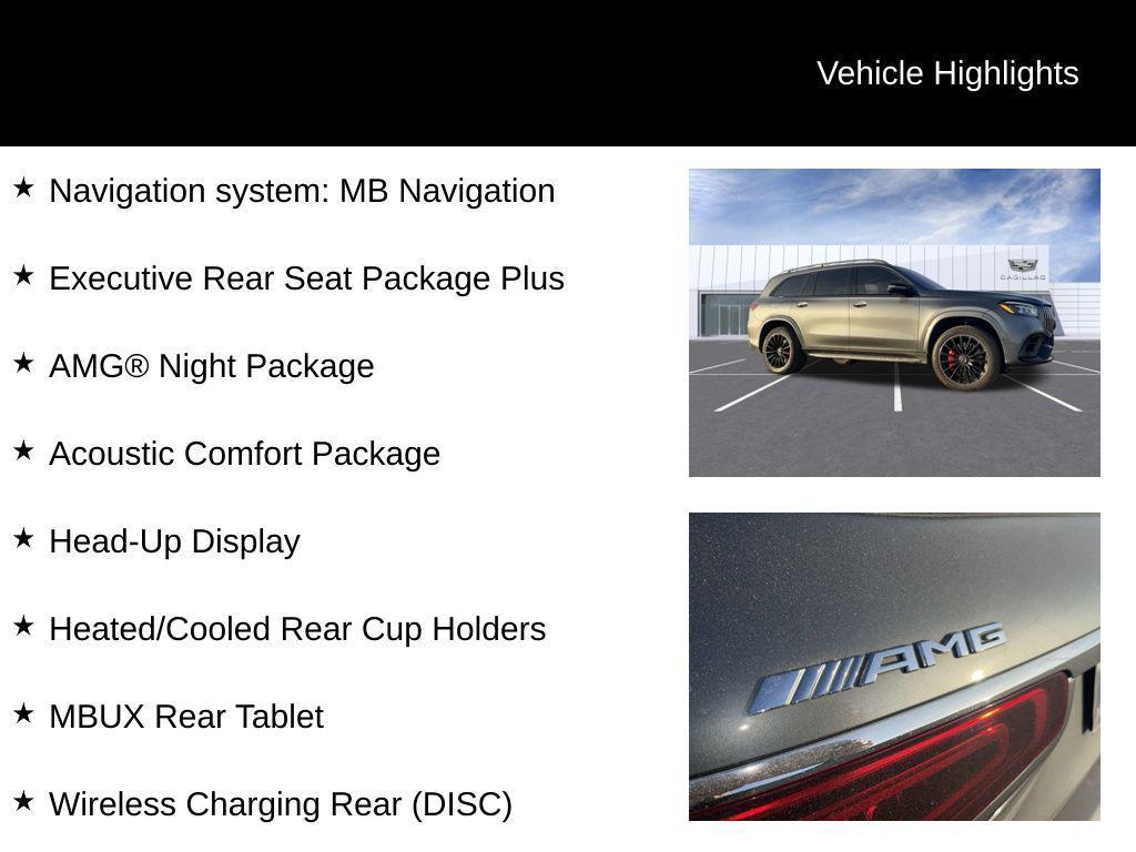 used 2023 Mercedes-Benz AMG GLS 63 car, priced at $95,955