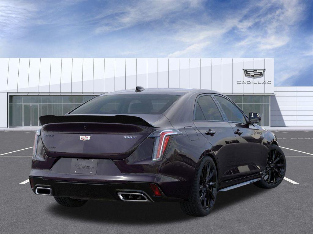 new 2026 Cadillac CT4 car, priced at $56,445