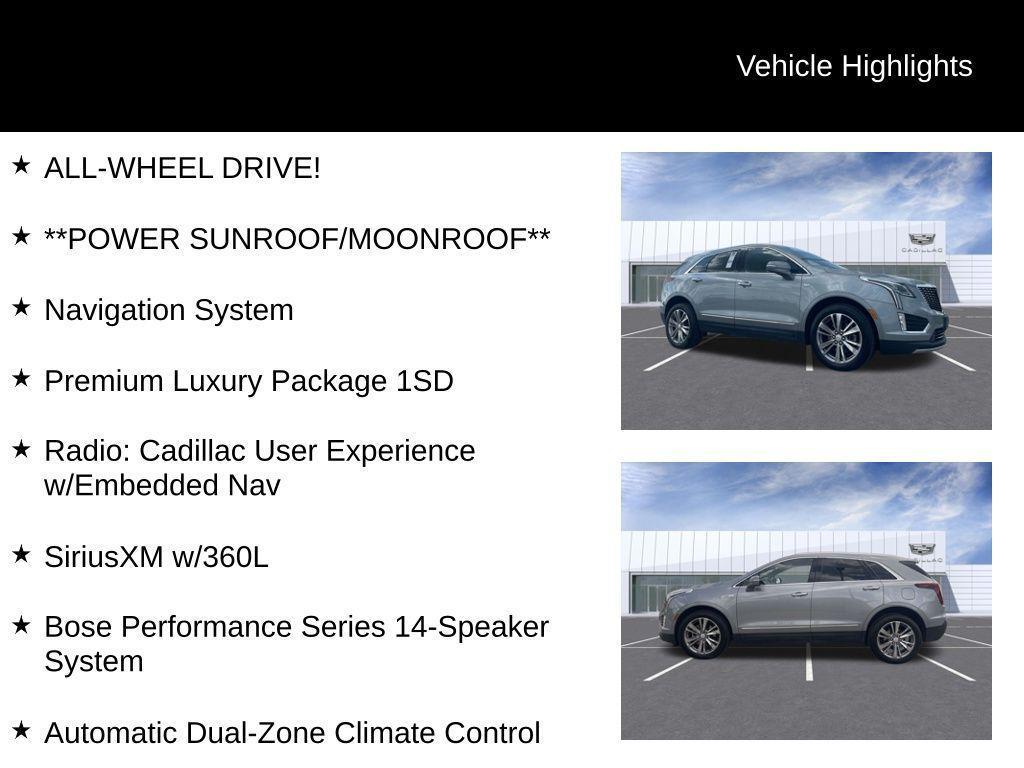 used 2024 Cadillac XT5 car, priced at $34,804