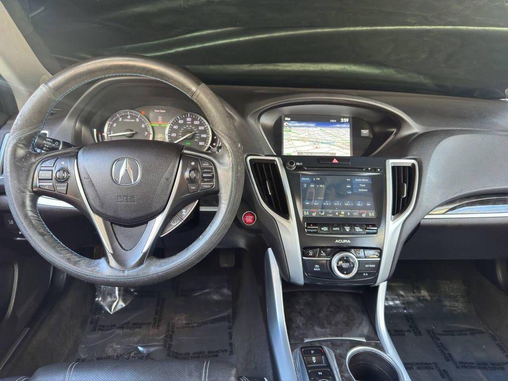 used 2018 Acura TLX car, priced at $17,500