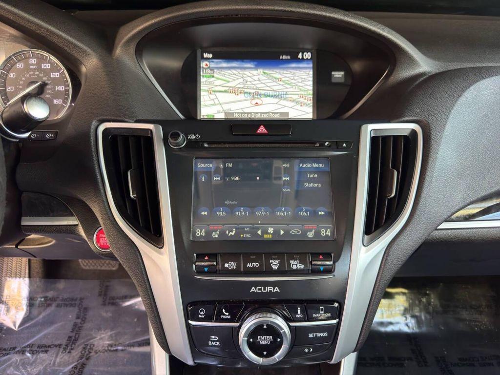used 2018 Acura TLX car, priced at $17,500