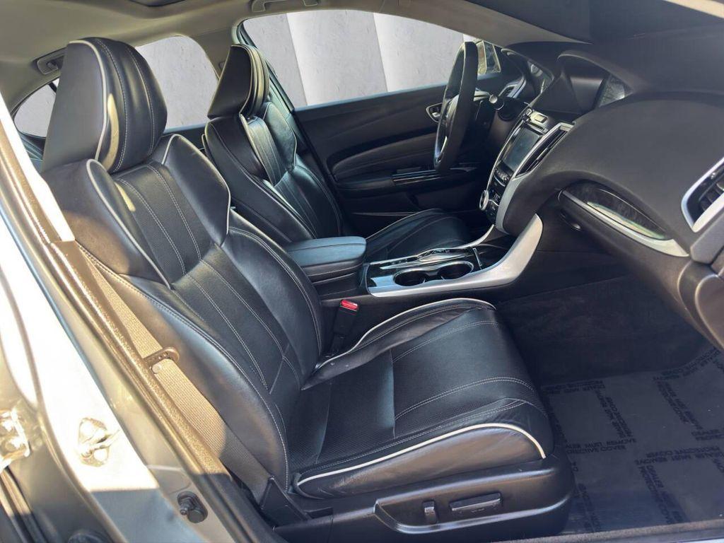 used 2018 Acura TLX car, priced at $17,500