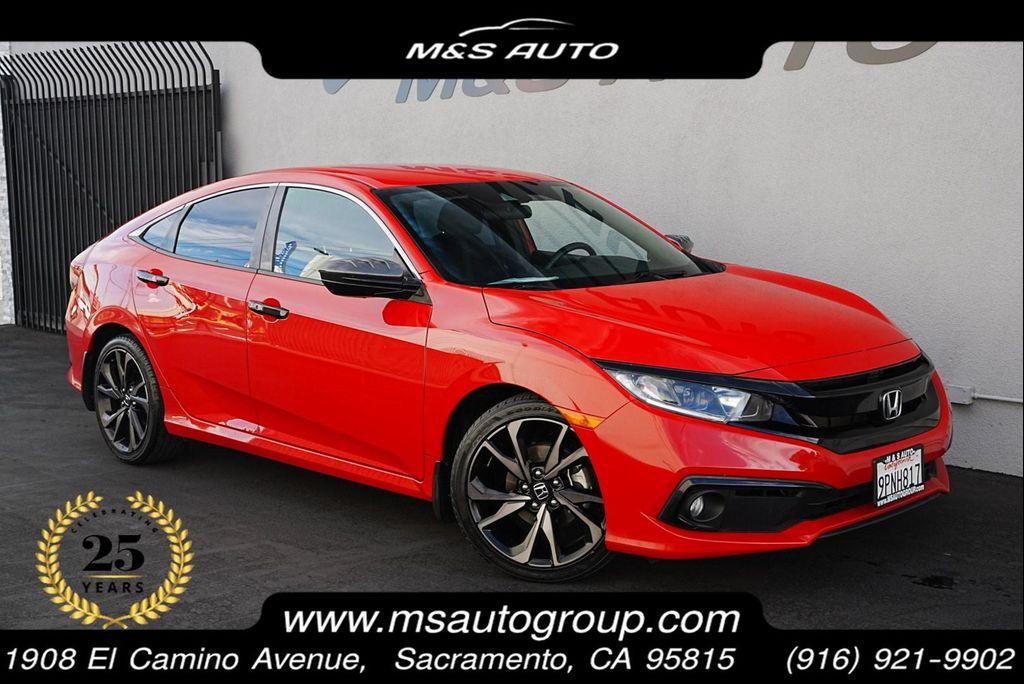 used 2020 Honda Civic car, priced at $19,999