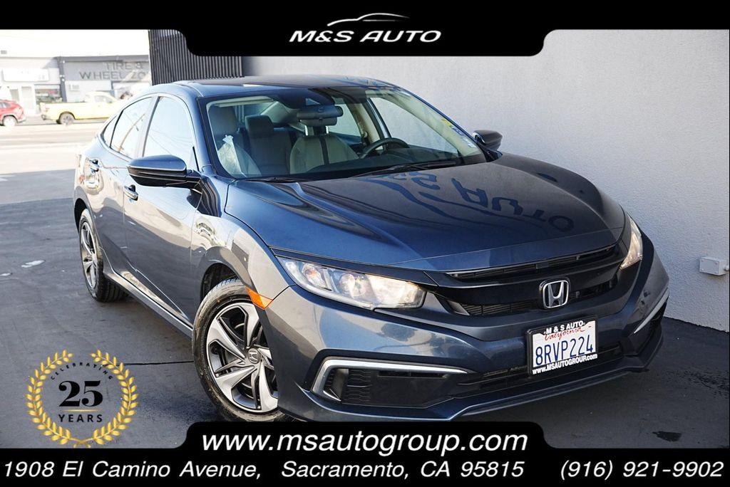 used 2020 Honda Civic car, priced at $17,444