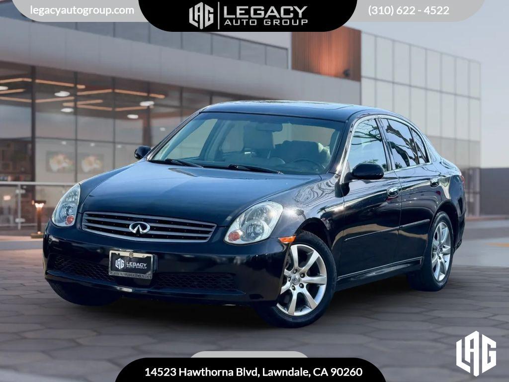 used 2006 INFINITI G35 car, priced at $7,250