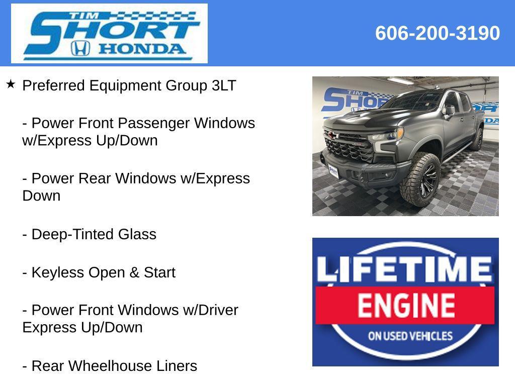 used 2023 Chevrolet Silverado 1500 car, priced at $58,500