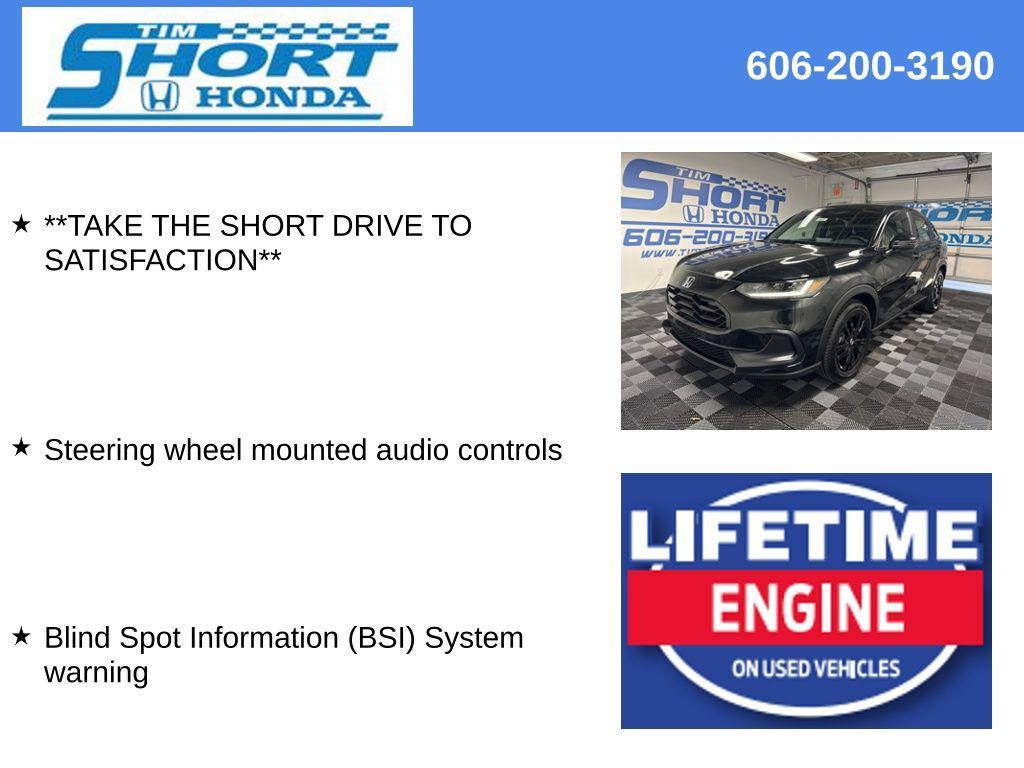 new 2026 Honda HR-V car, priced at $29,200