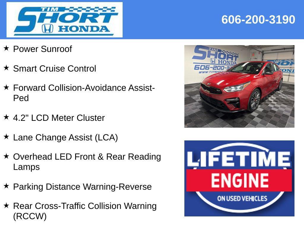 used 2021 Kia Forte car, priced at $18,000