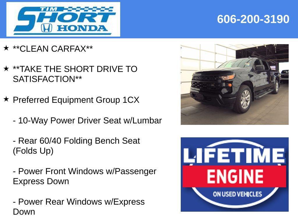 used 2023 Chevrolet Silverado 1500 car, priced at $32,560