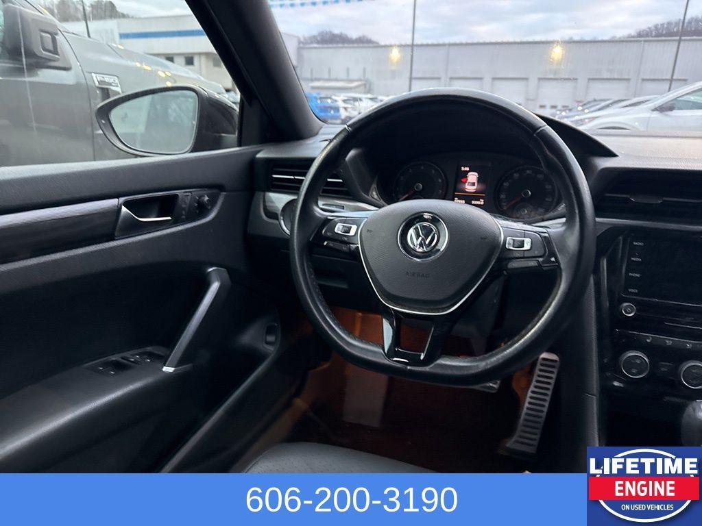 used 2021 Volkswagen Passat car, priced at $17,500