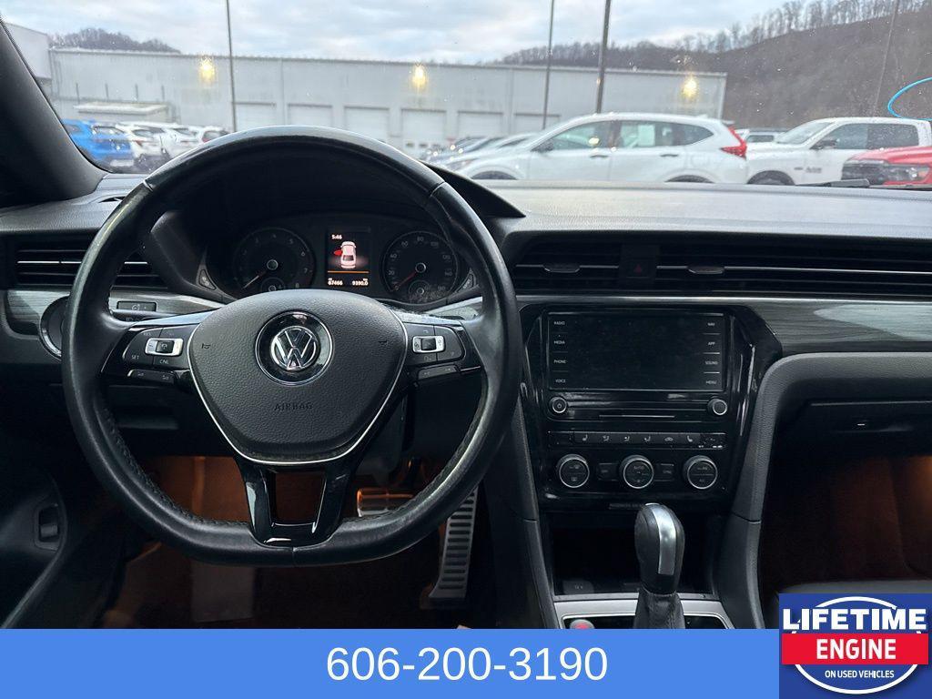 used 2021 Volkswagen Passat car, priced at $17,500