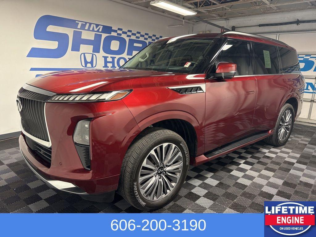 used 2025 INFINITI QX80 car, priced at $78,738