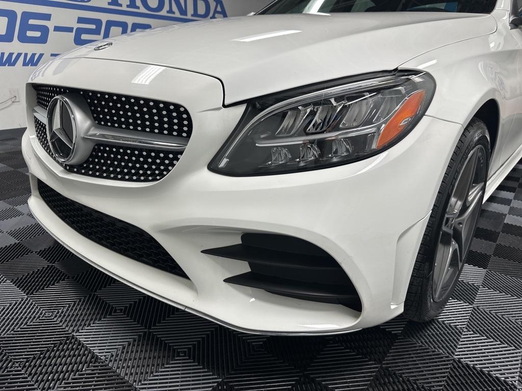 used 2020 Mercedes-Benz C-Class car, priced at $28,400