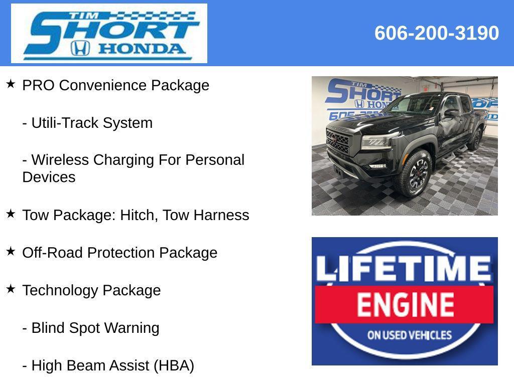used 2023 Nissan Frontier car, priced at $33,006