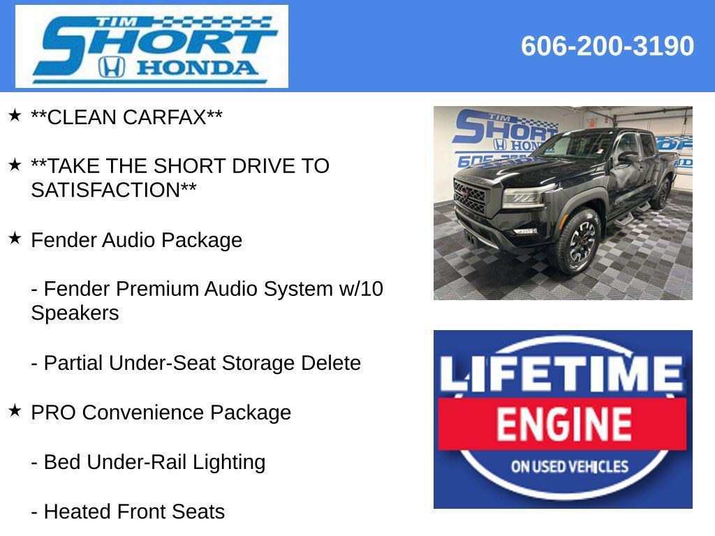 used 2023 Nissan Frontier car, priced at $33,006