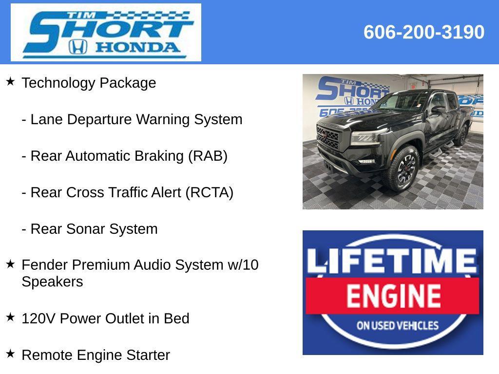 used 2023 Nissan Frontier car, priced at $33,006