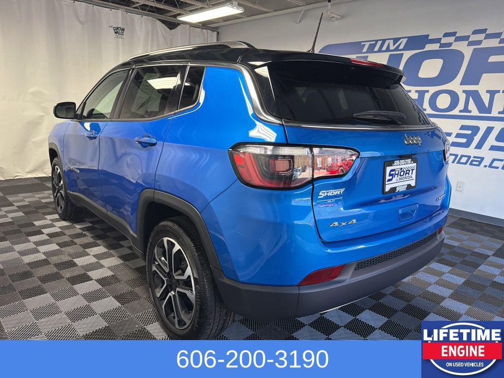 used 2023 Jeep Compass car, priced at $25,104