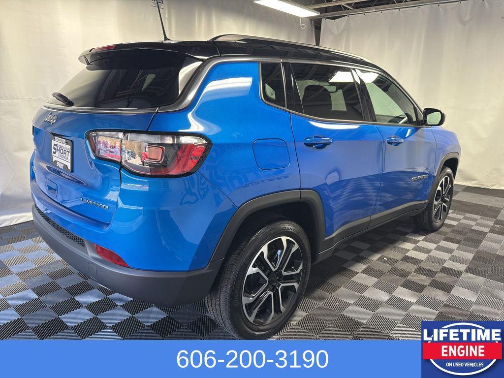used 2023 Jeep Compass car, priced at $25,104