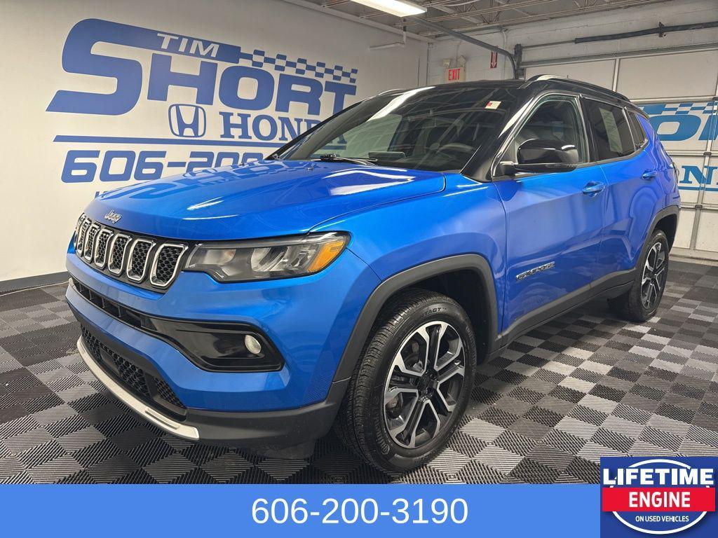 used 2023 Jeep Compass car, priced at $25,104