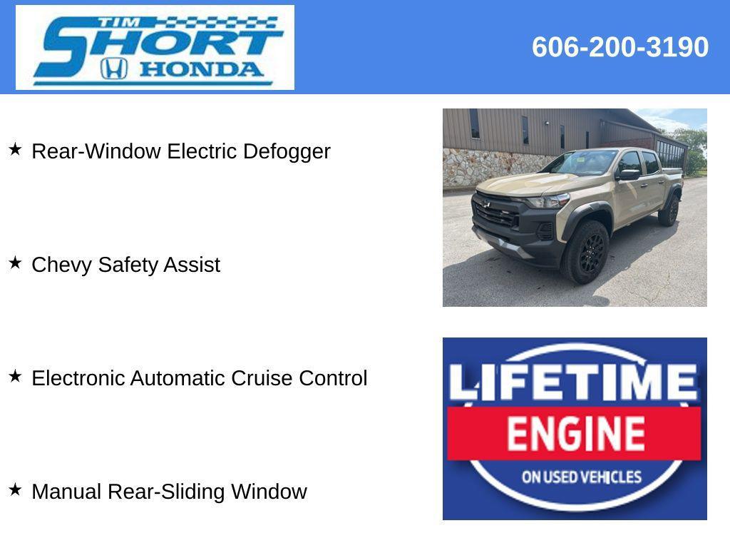 used 2024 Chevrolet Colorado car, priced at $34,518
