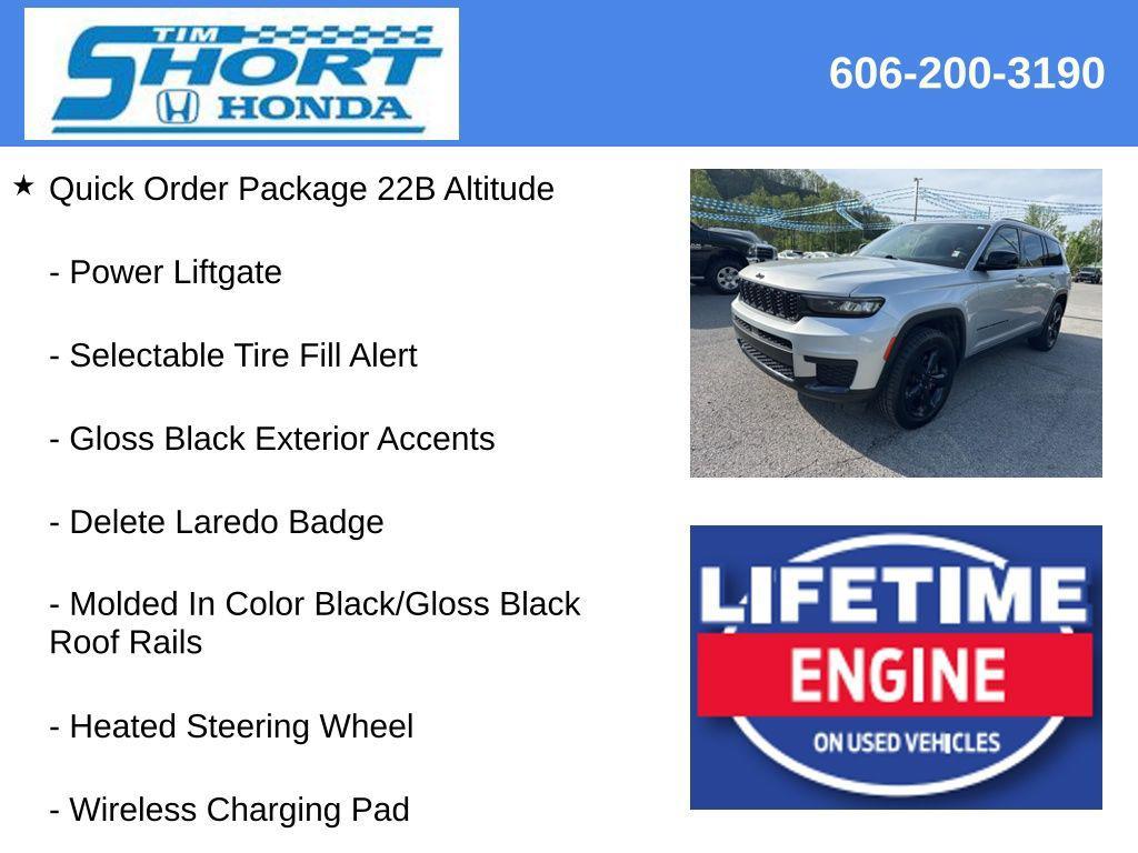 used 2023 Jeep Grand Cherokee L car, priced at $28,897