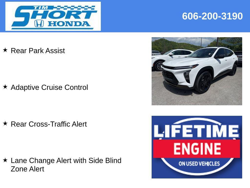 used 2025 Chevrolet Trax car, priced at $24,420