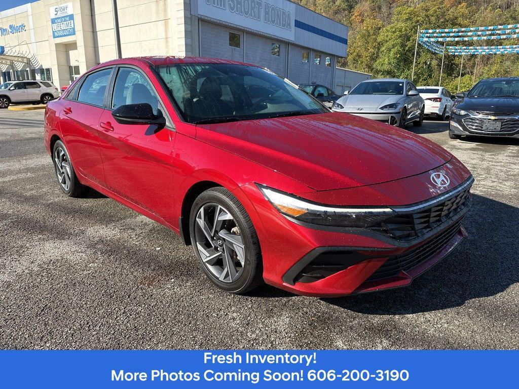 used 2025 Hyundai Elantra car, priced at $18,412