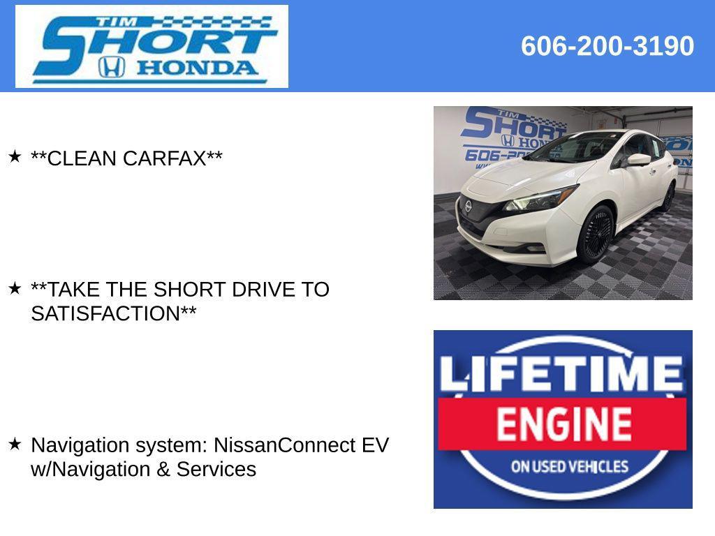 used 2023 Nissan Leaf car, priced at $16,900