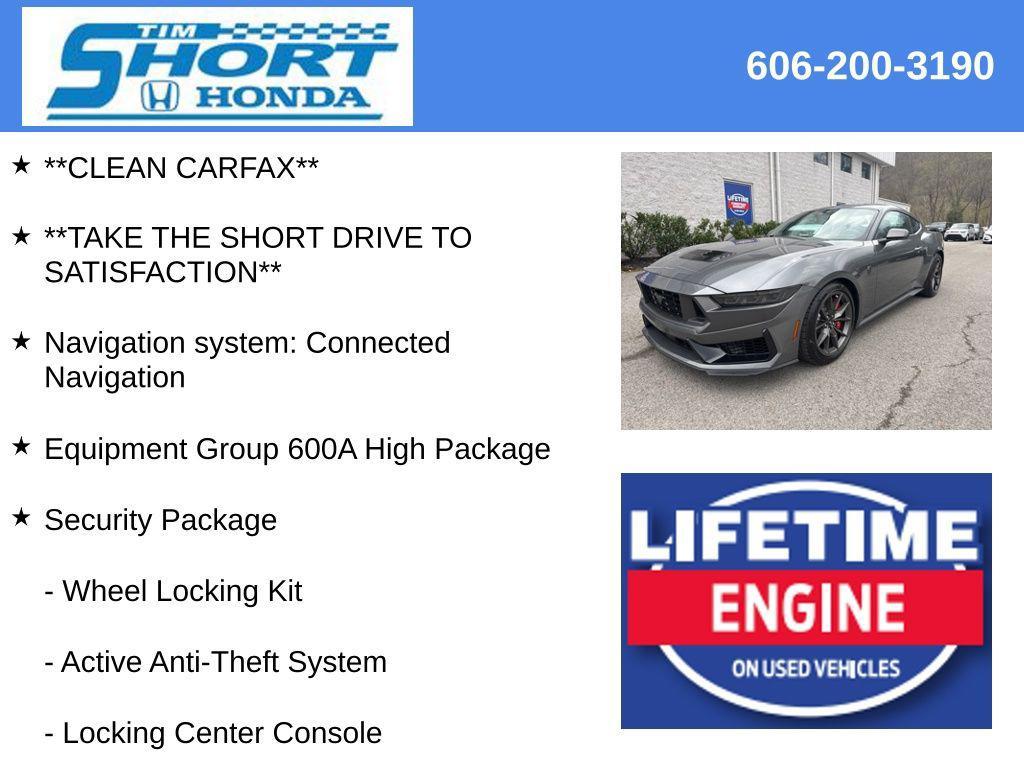 used 2025 Ford Mustang car, priced at $64,900