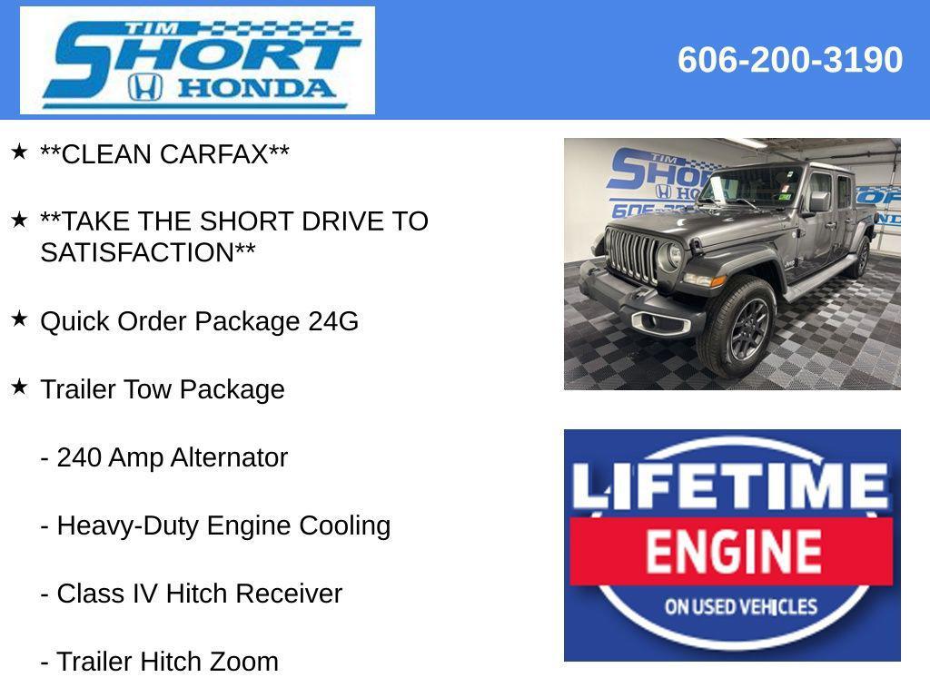 used 2020 Jeep Gladiator car, priced at $25,734