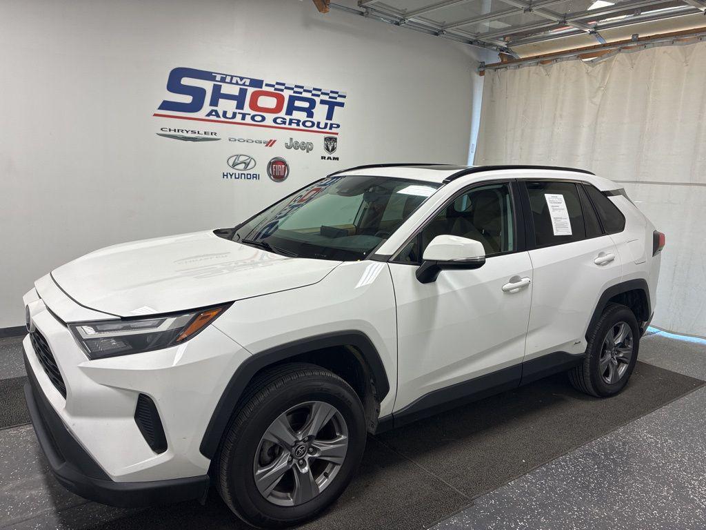 used 2022 Toyota RAV4 Hybrid car, priced at $25,400