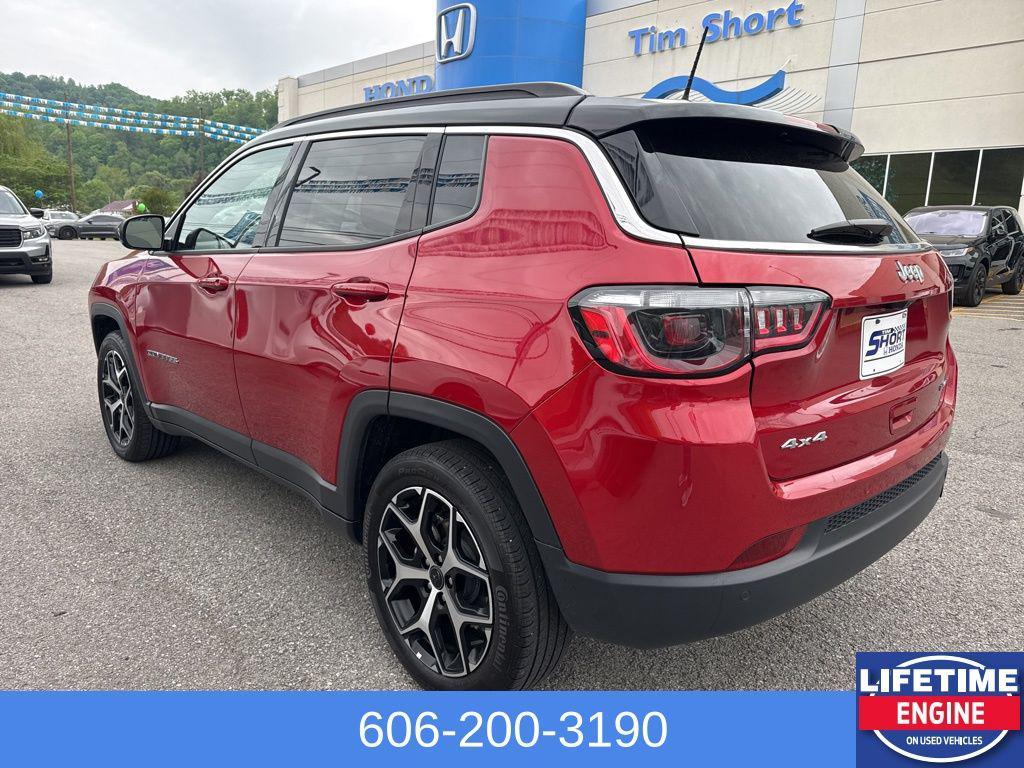 used 2025 Jeep Compass car, priced at $25,538