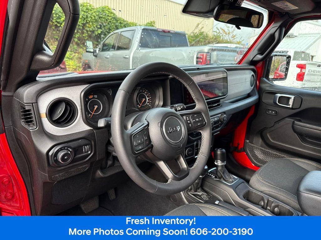 used 2025 Jeep Wrangler car, priced at $31,687