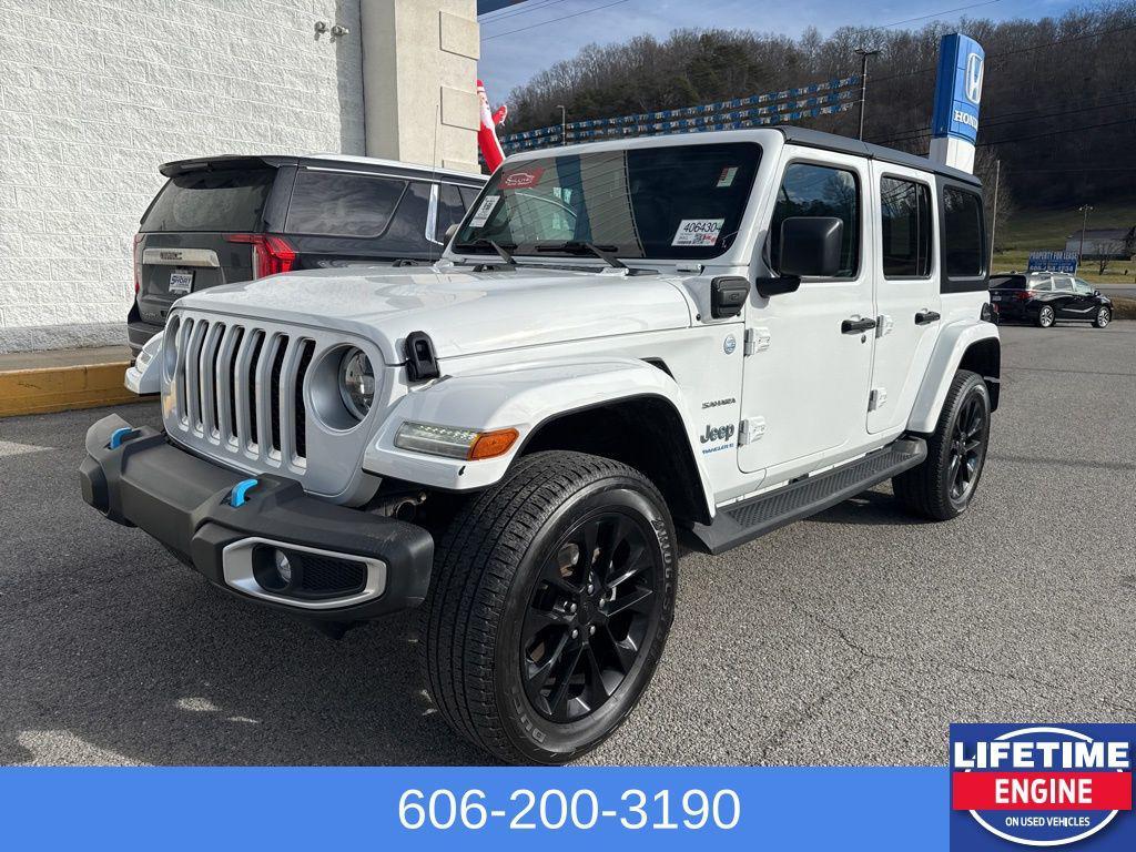 used 2023 Jeep Wrangler 4xe car, priced at $32,000