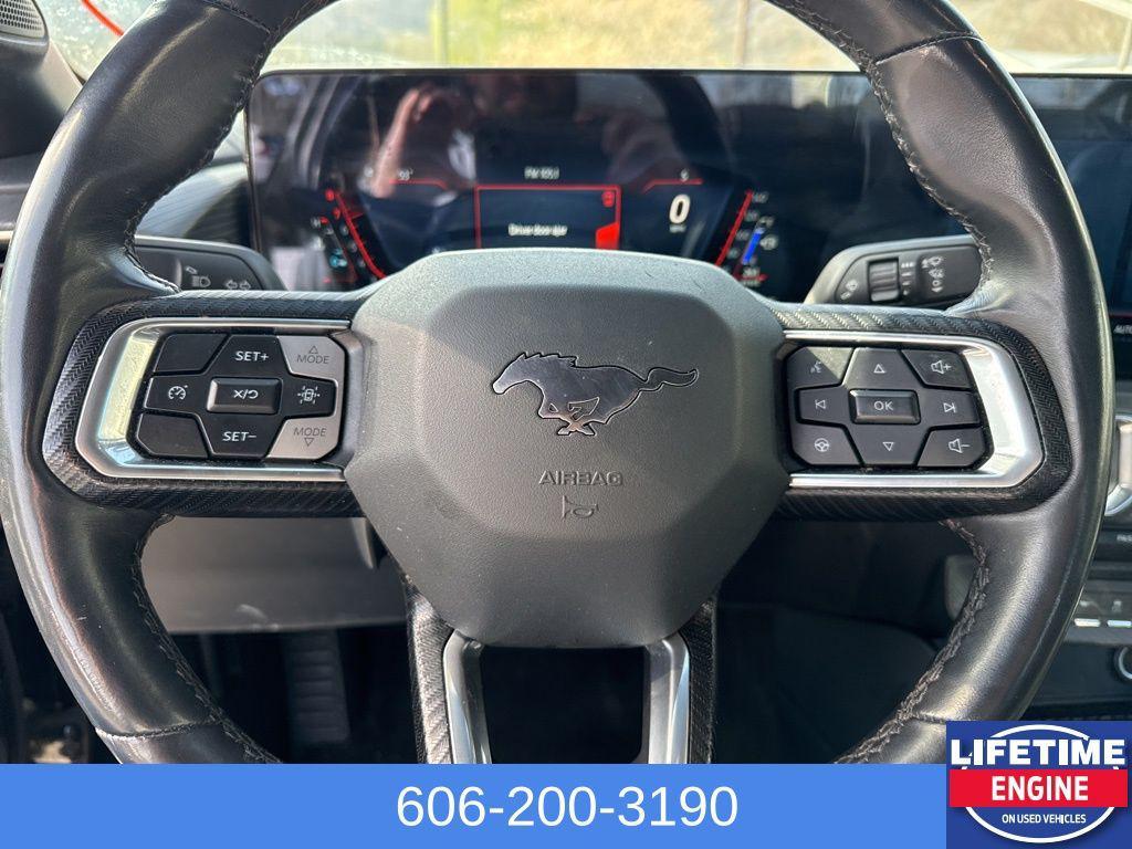 used 2024 Ford Mustang car, priced at $28,665