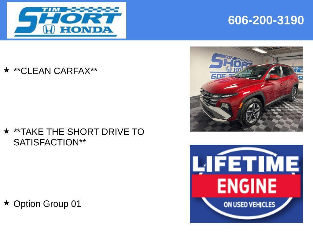 used 2025 Hyundai Tucson car, priced at $25,525